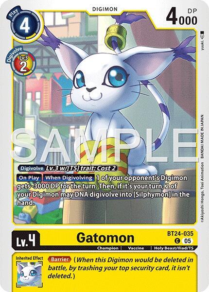 Gatomon card image