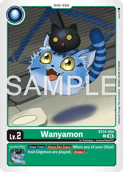 Wanyamon card image