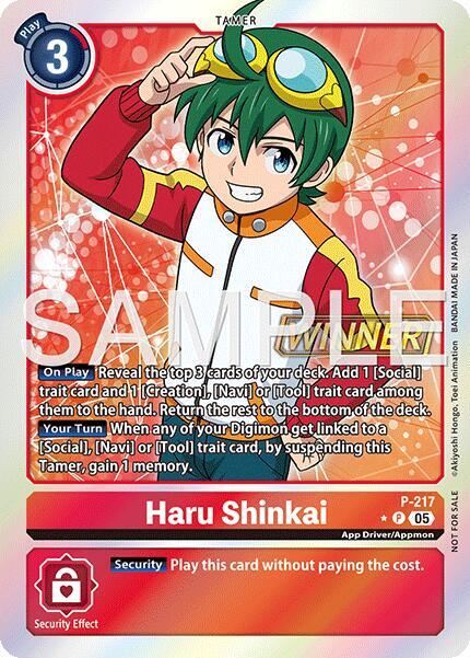Haru Shinkai (Official Store Tournament 2026 Vol. 1 Winner) card image