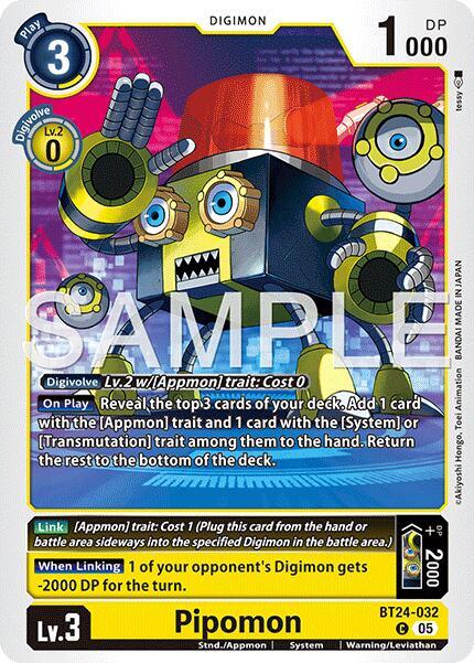 Pipomon card image