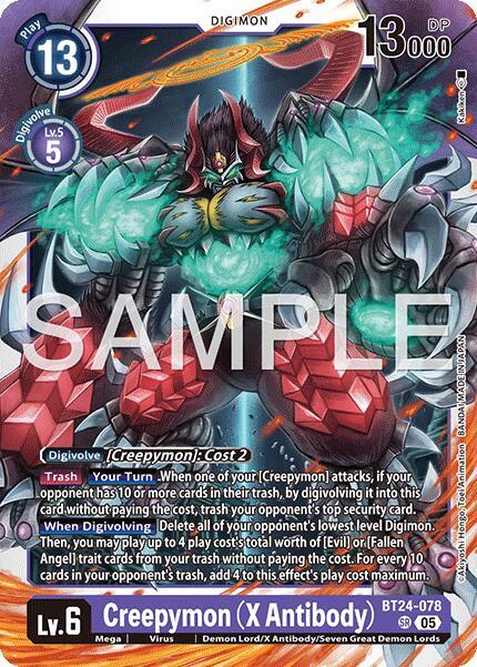 Creepymon (X Antibody) card image
