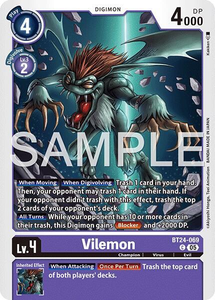 Vilemon card image