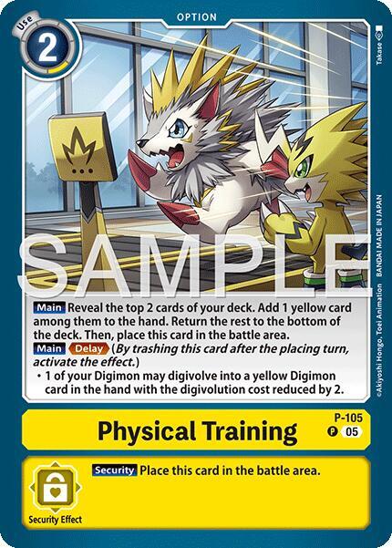 Physical Training (P-105) (Alternate Art) card image
