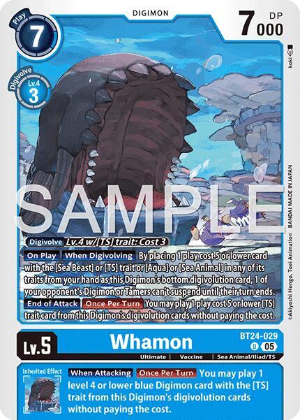 Whamon card image