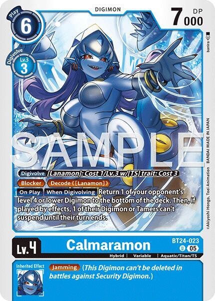 Calmaramon card image