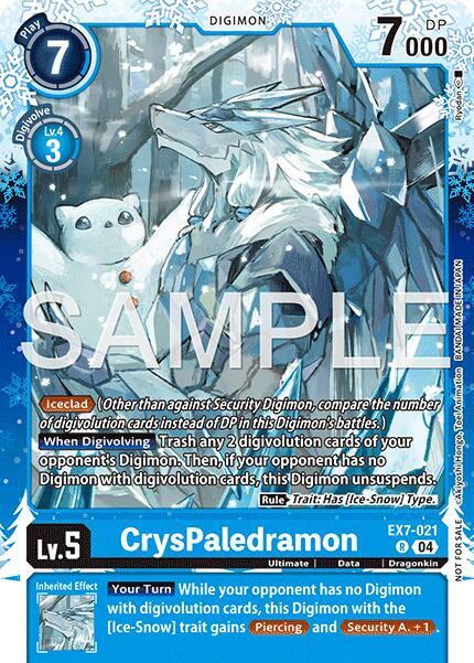 CrysPaledramon (Regulation Battle Vol. 4 Winner) card image