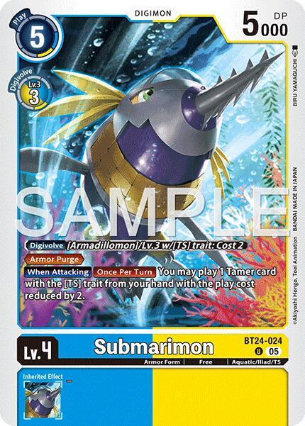 Submarimon card image