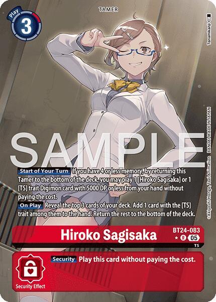 Hiroko Sagisaka (Alternate Art) card image