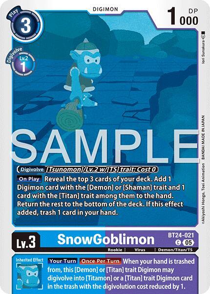 SnowGoblinmon card image