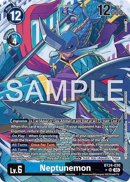 Neptunemon (Alternate Art) card image