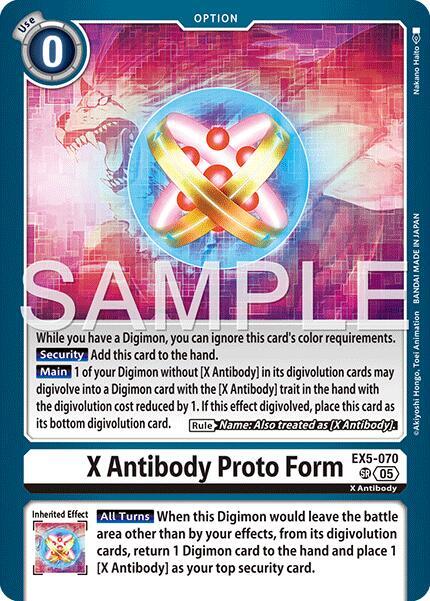 X Antibody Proto Form (Reprint) card image