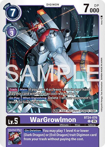WarGrowlmon card image