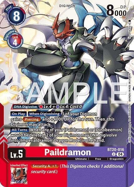 Paildramon (Digimon Card Game Playmat & Card Set) card image