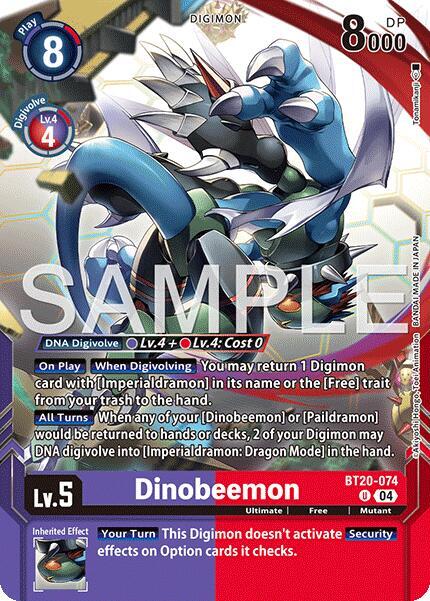 Dinobeemon (Digimon Card Game Playmat & Card Set) card image