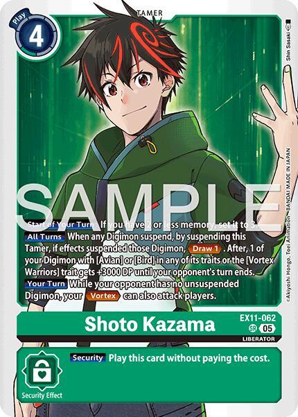 Shoto Kazama card image