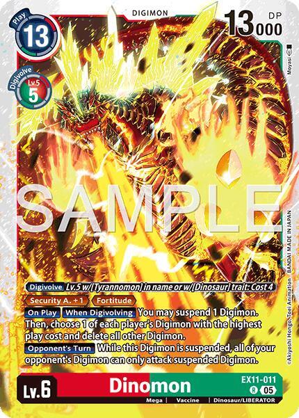 Dinomon card image