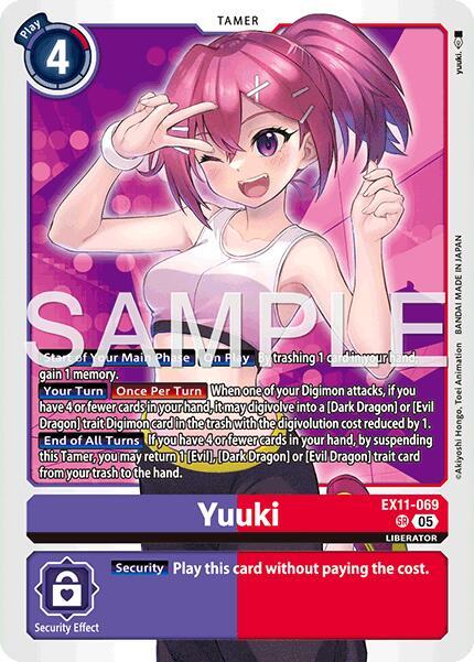 Yuuki card image