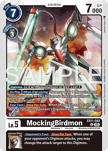 MockingBirdmon card image