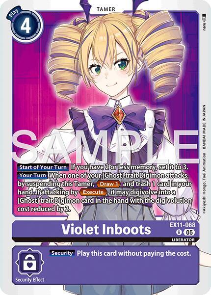 Violet Inboots card image