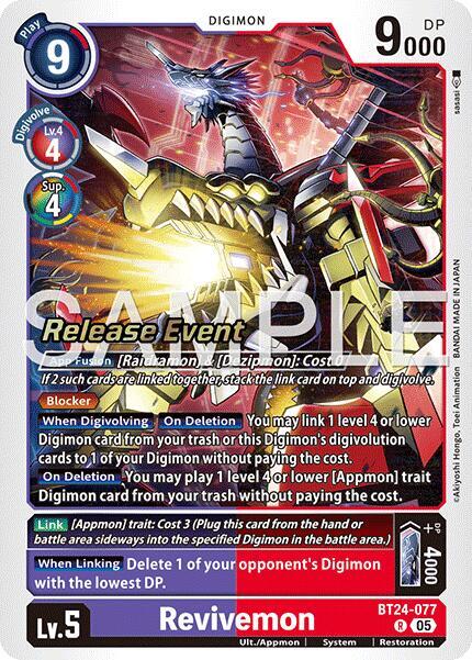 Revivemon card image