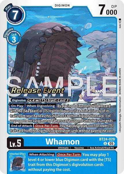 Whamon card image