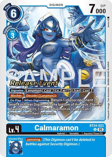 Calmaramon card image