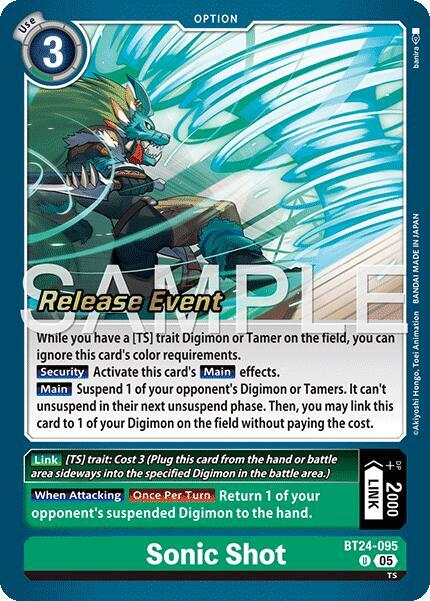 Sonic Shot card image