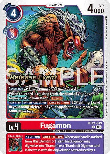 Fugamon card image