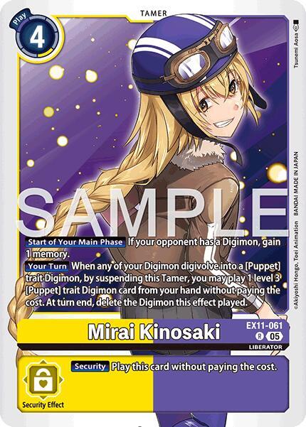 Mirai Kinosaki card image