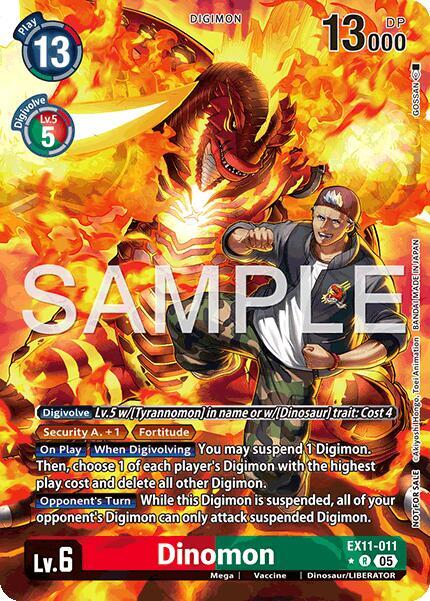 Dinomon (Box Topper) card image