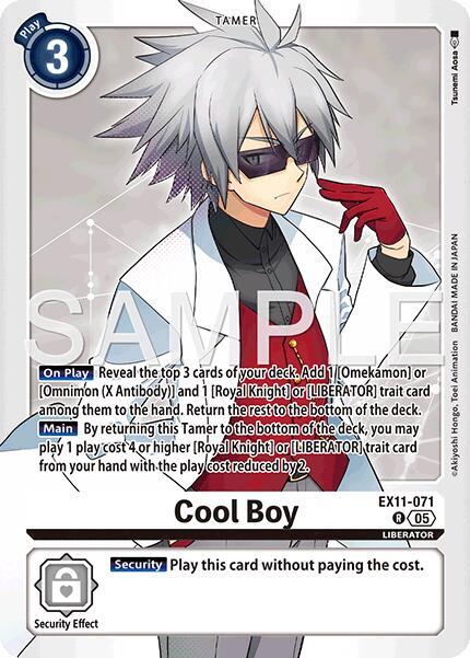 Cool Boy card image