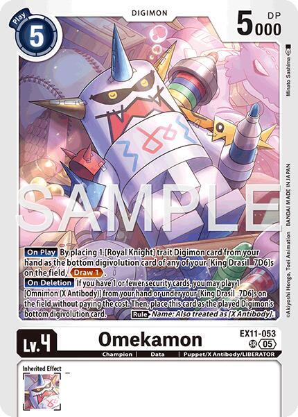 Omekamon card image