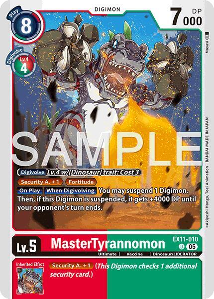 MasterTyrannomon card image