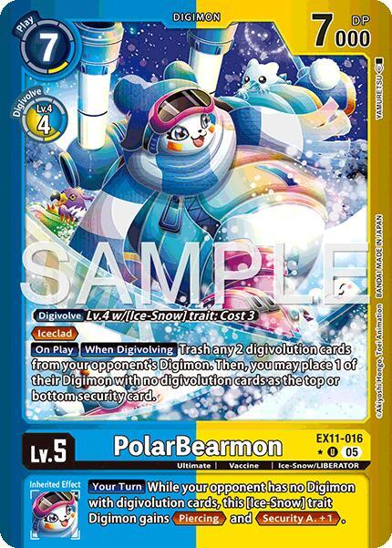 PolarBearmon (Limited Foil) card image