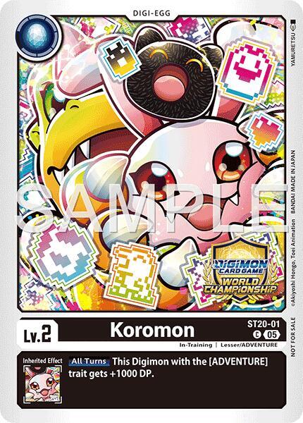 Koromon (World Championship 26–27 Regionals Season 1) card image