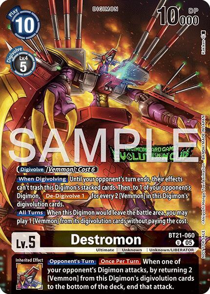 Destromon (Evolution Cup 2026 Vol. 1 Participant) card image
