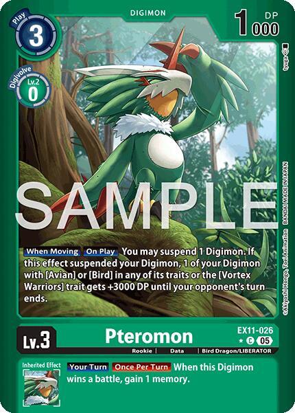 Pteromon (Limited Foil) card image