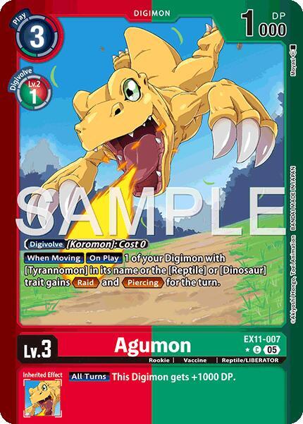 Agumon (Limited Foil) card image