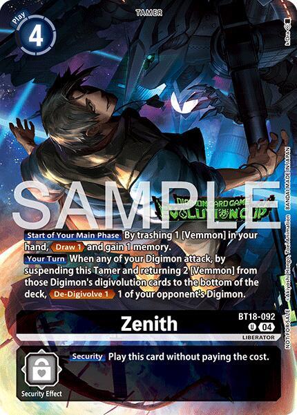 Zenith (Evolution Cup 2026 Vol. 1 Winner) card image