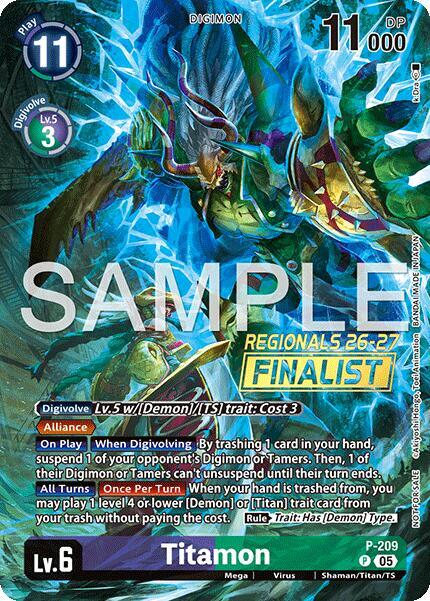 Titamon (Regionals 26-27 Season 1 Finalist) card image