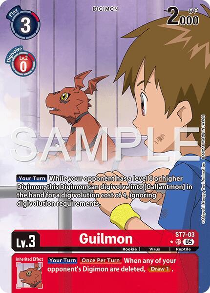 Guilmon - ST7-03 (Alternate Art) card image