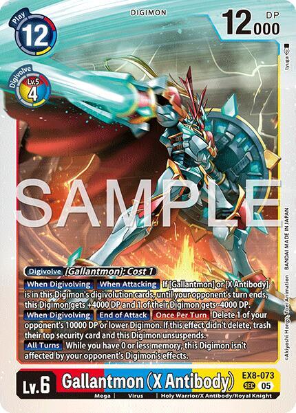 Gallantmon (X Antibody) (Reprint) card image