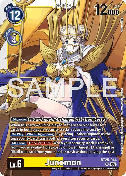 Junomon card image