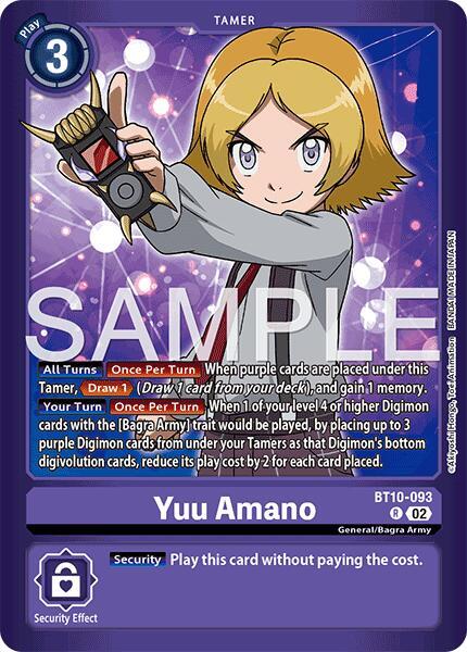 Yuu Amano card image