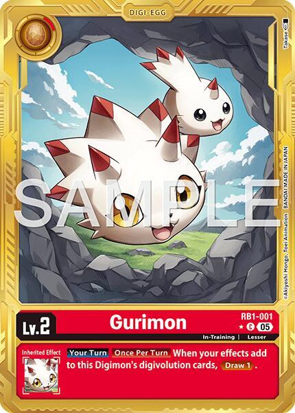 Gurimon (Gold Border) card image