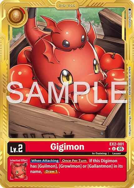 Gigimon (Gold Border) card image
