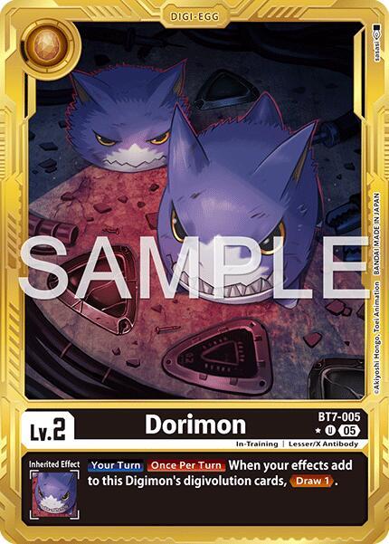 Dorimon (Gold Border) card image