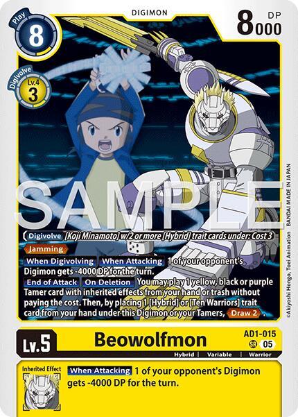 Beowolfmon card image