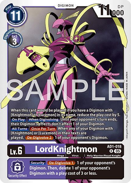 LordKnightmon - AD1-018 card image