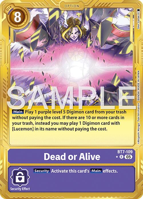 Dead or Alive (Gold Border) card image